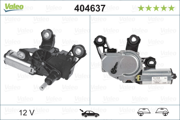 Motor stergator 404637 VALEO